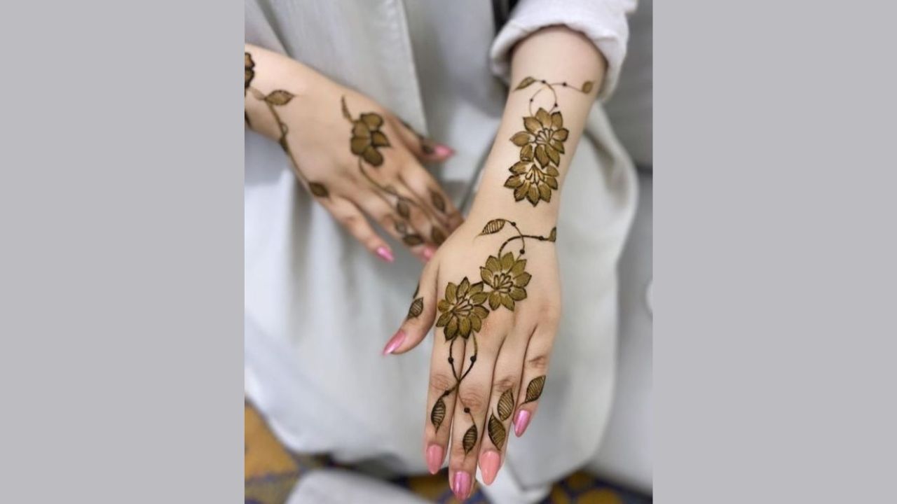 Flower Mehendi Design