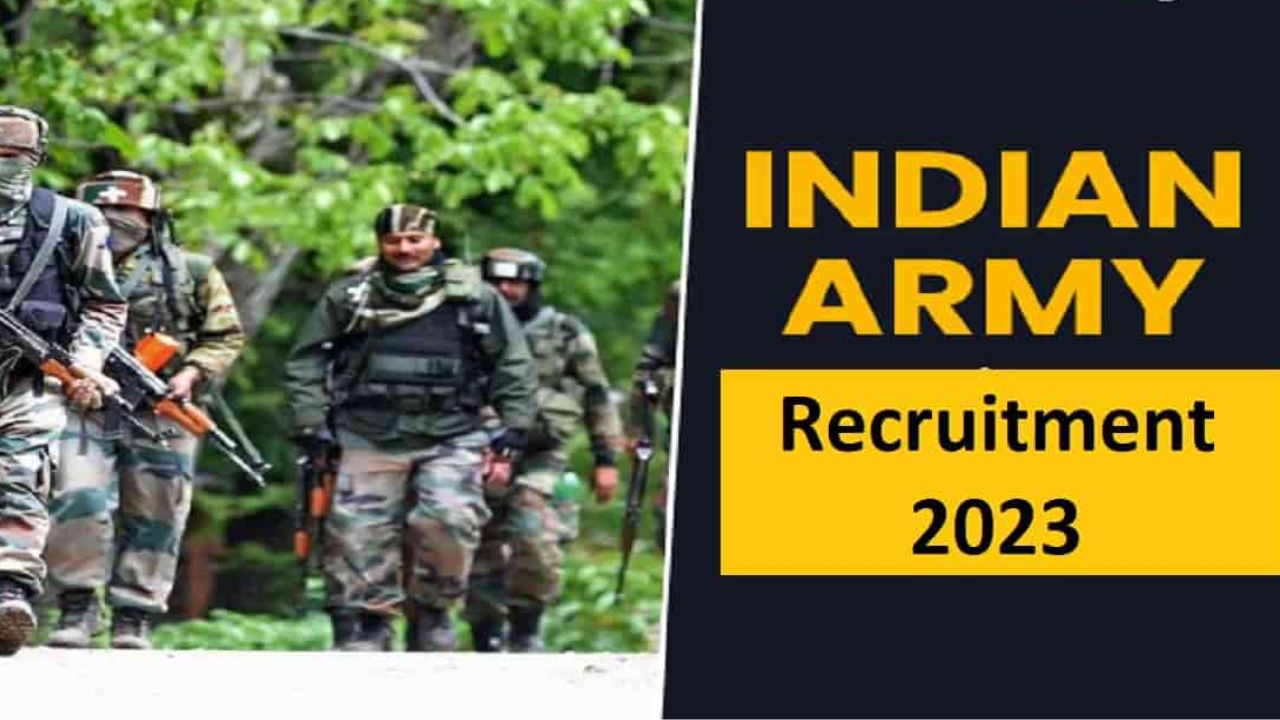 Indian Army Recruitment 2023
