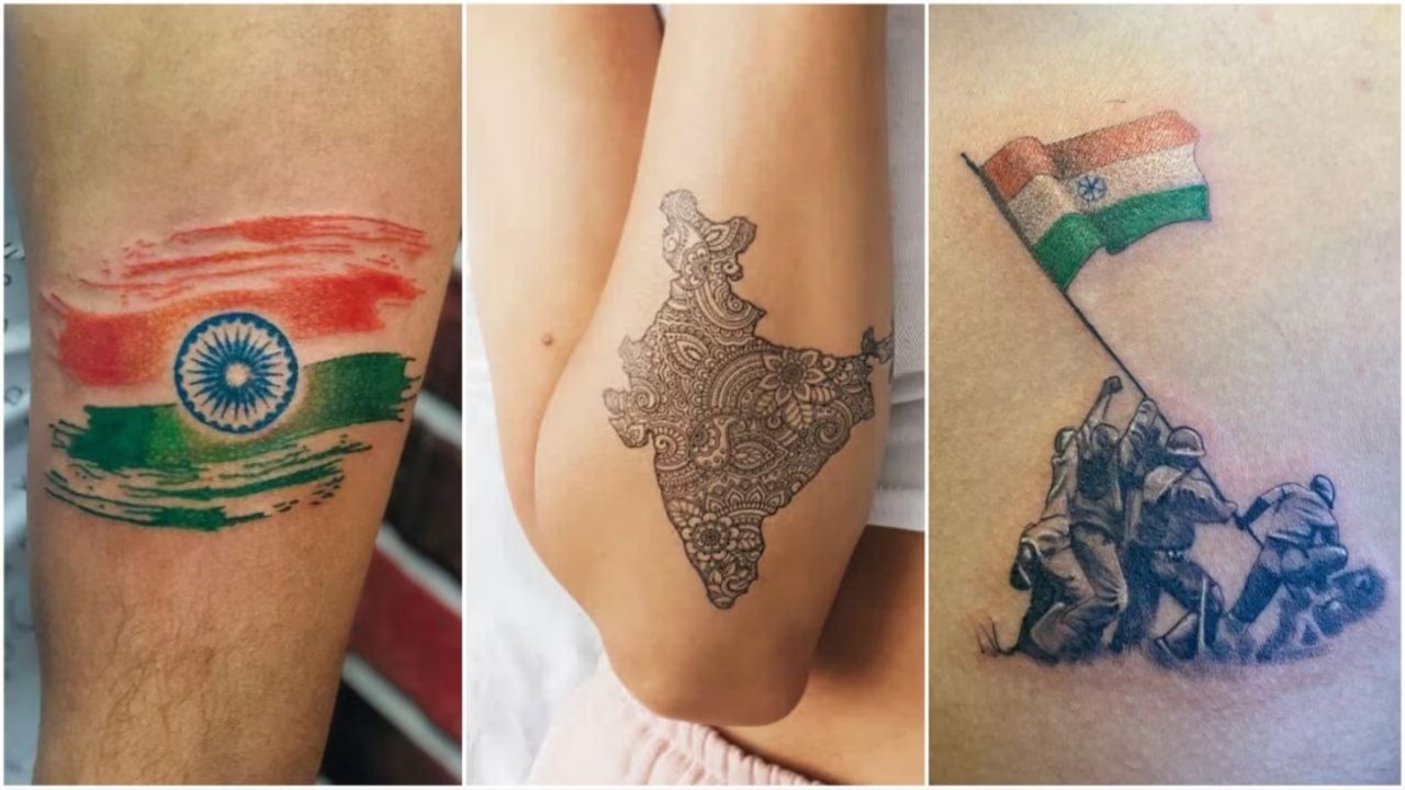 Top Tri Colour Tattoo Designs For Independence Day 2023 Eduvast Com   Top Tri Colour Tattoo Designs For Independence Day 2023 