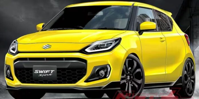2024 Suzuki Swift Sport Rendering