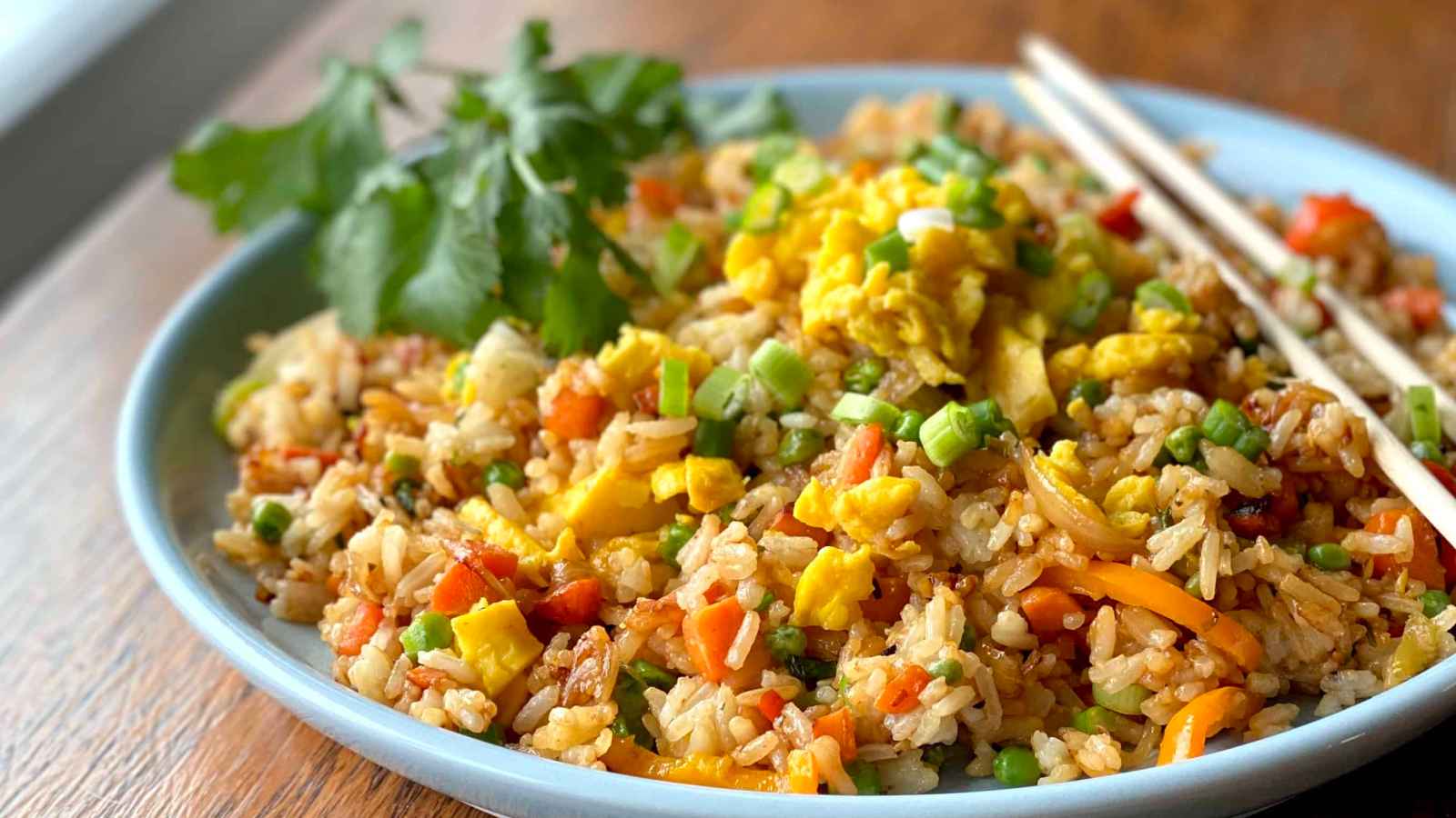 Rice, Rice Baby 🍚 Celebrate National Fried Rice Day by using the