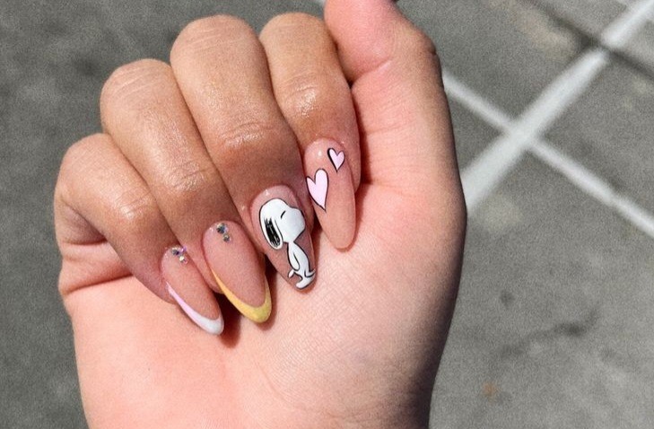 Cartoon Inspired Nails
