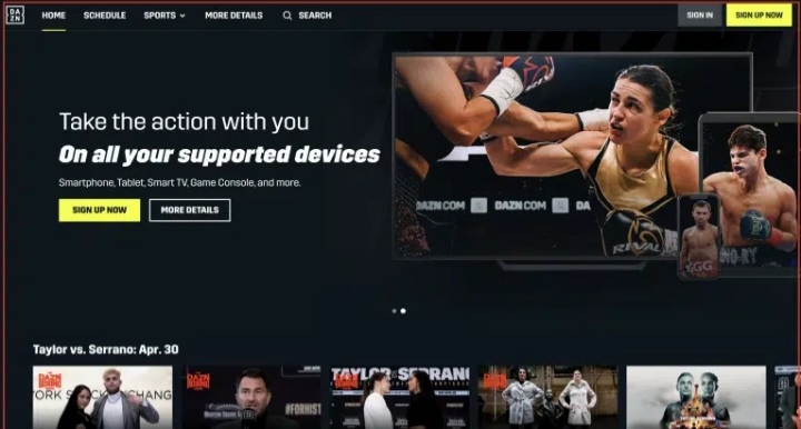 DAZN free trial