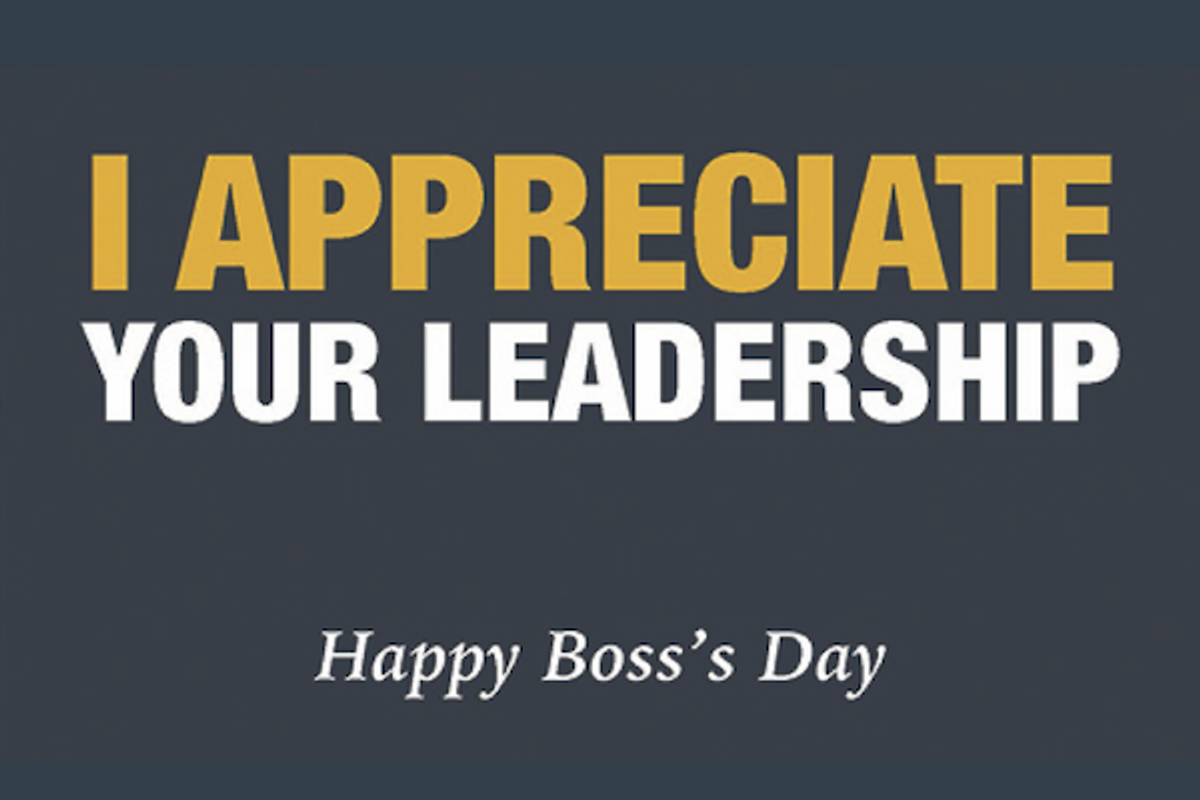 Happy Boss's Day Quotes, Wishes And Messages