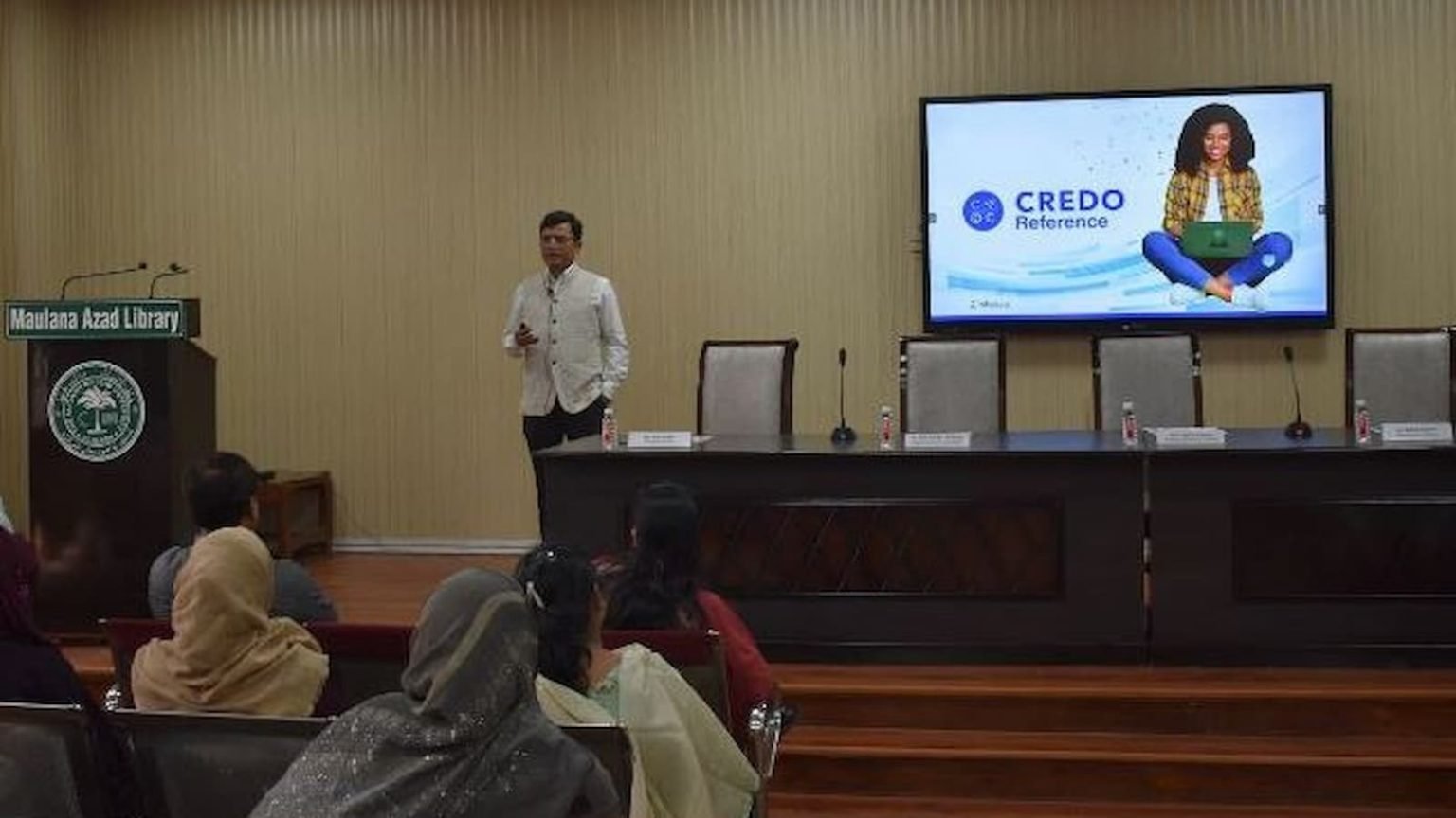 Maulana Azad Library Organises Workshop on CREDO Reference - Eduvast.com