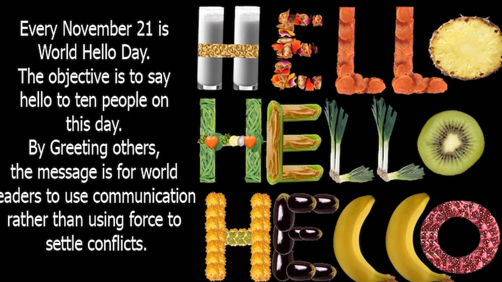 World Hello Day Quotes