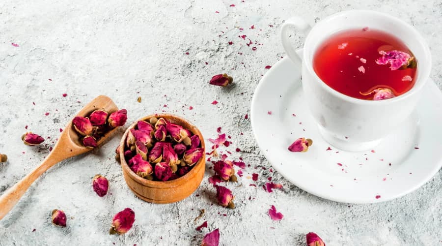 Rose tea