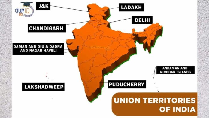 8 Union Territories of India
