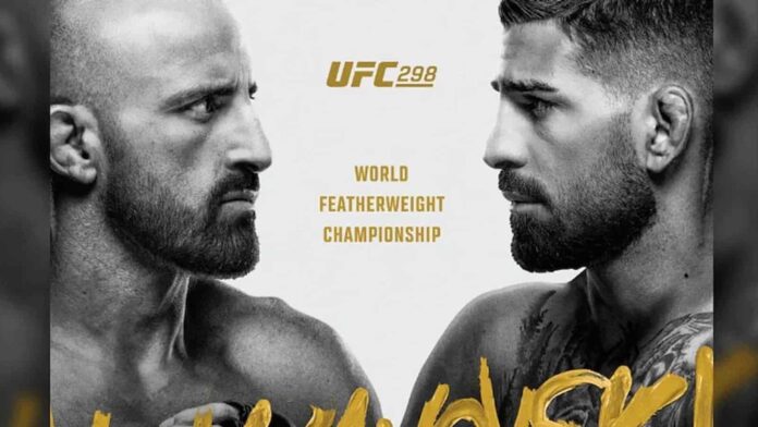 UFC 298 PPV: Find out the cost to watch the thrilling Volkanovski vs Topuria fight!