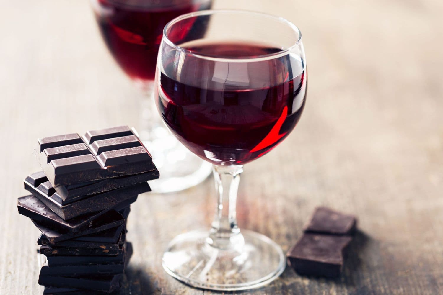 Wine and Dark Chocolate Matching