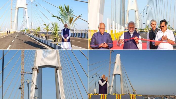 Sudarshan Setu, Sudarshan Setu bridge, Sudarshan Setu inaugration
