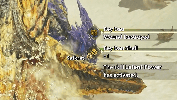 Latent Power in MH Wilds