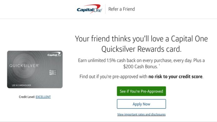 Capital One Credit Card Referral Program Capital One Credit Card Referral Program