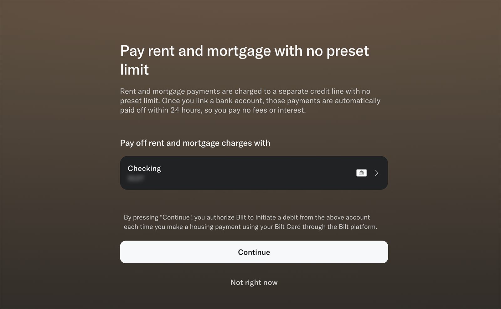 Bilt 2.0 Card Activation