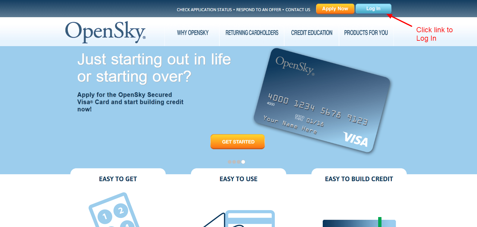 Activate OpenSky Credit Card Online