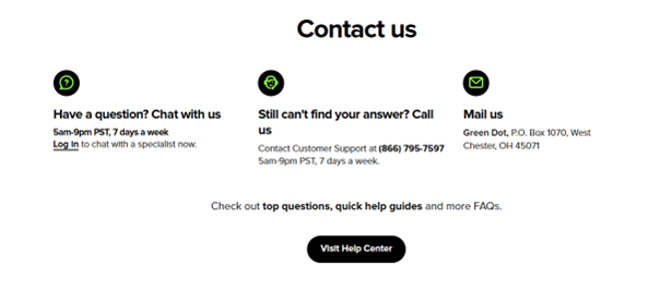 Activate Green Dot Card Online